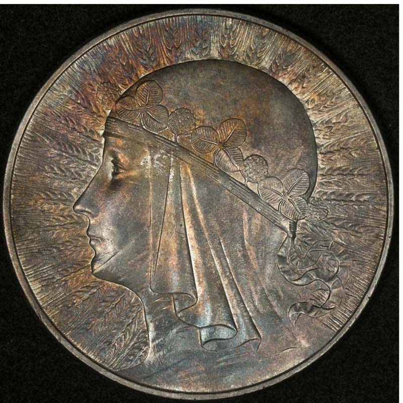 A-Choice-Pick-Up---A-Beautifully-Toned-Polish-1932-W-10-Zlotych